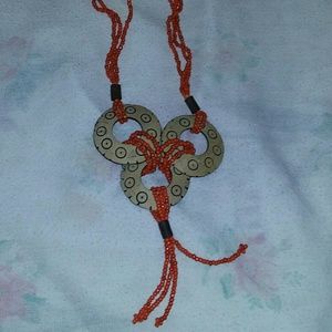 Necklaces Beads and wood